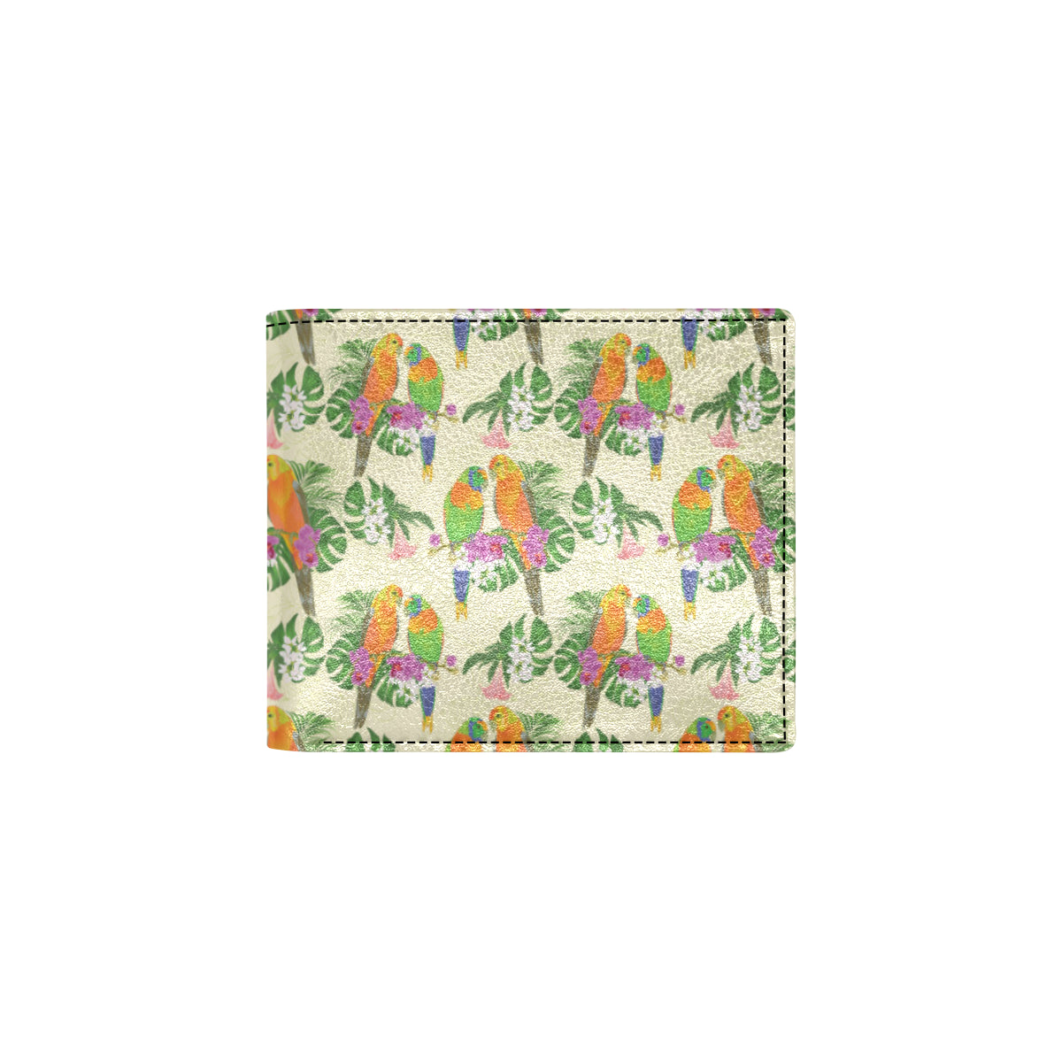 Conures Pattern Print Design 02 Men's ID Card Wallet