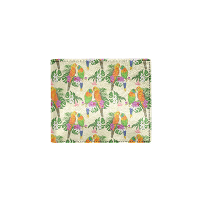 Conures Pattern Print Design 02 Men's ID Card Wallet