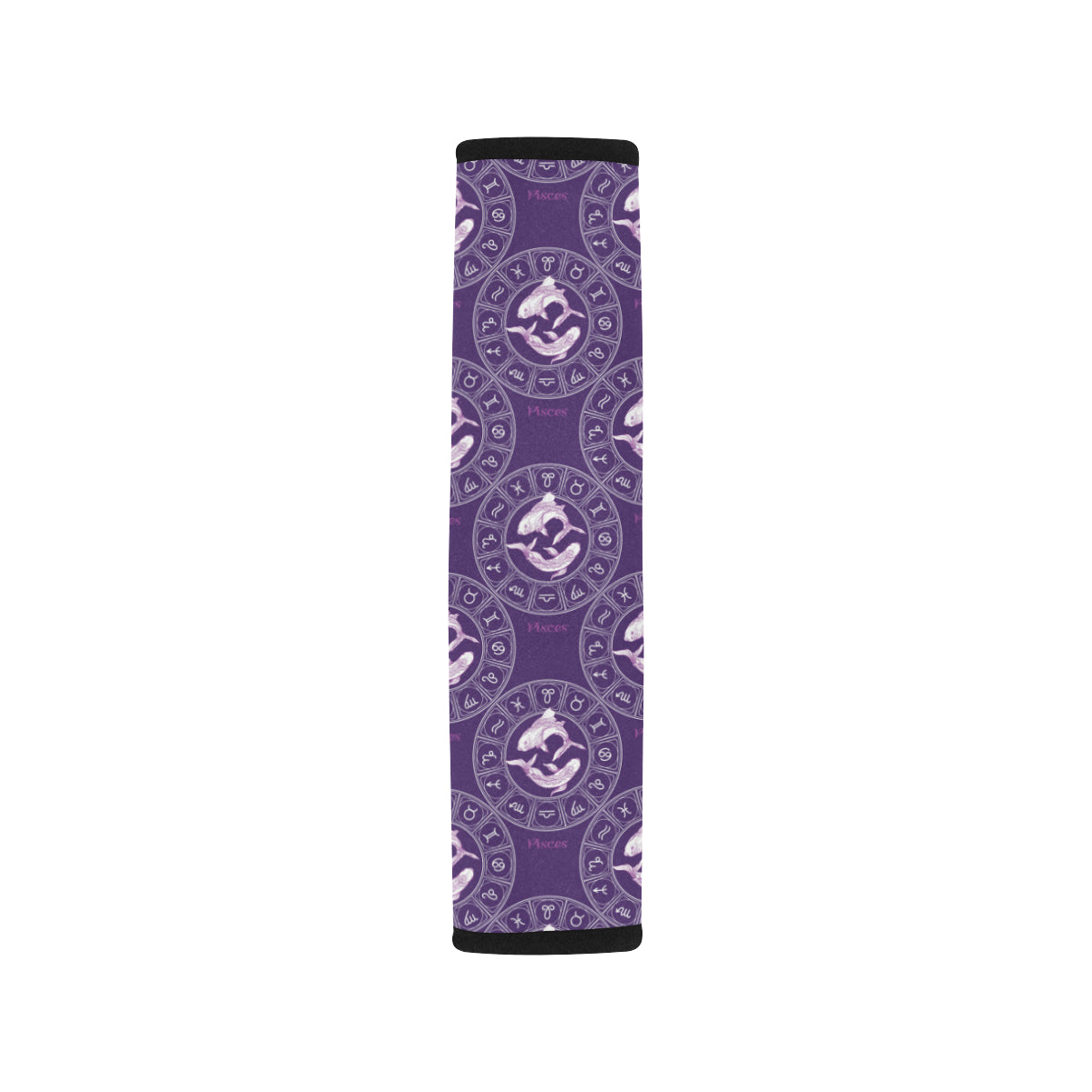 Pisces Pattern Print Design A02 Car Seat Belt Cover