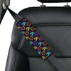 Chakra OM Print Pattern Car Seat Belt Cover