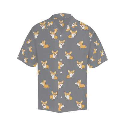 Pembroke Welsh Corgis Pattern Print Design A02 Men's Hawaiian Shirt