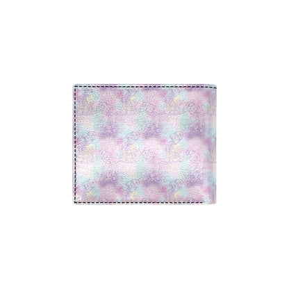 Aquarius Zodiac Pattern Print Design 01 Men's ID Card Wallet