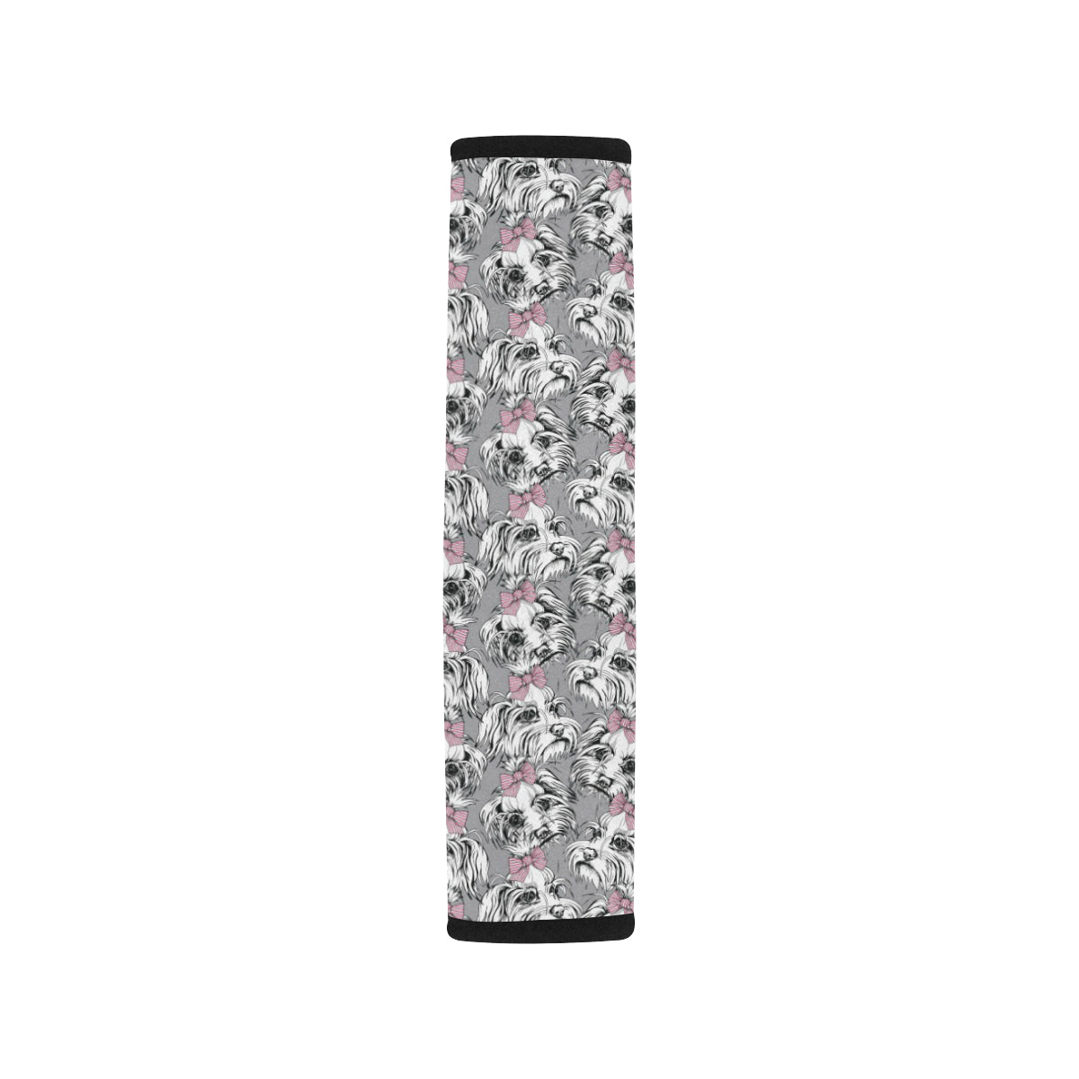 Maltese Pattern Print Design 01 Car Seat Belt Cover