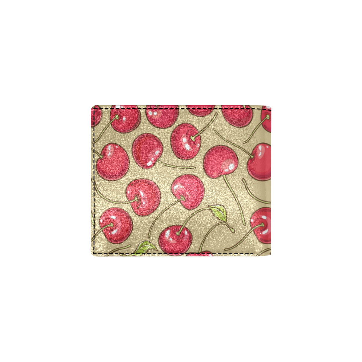 Cherry Pattern Print Design CH05 Men's ID Card Wallet