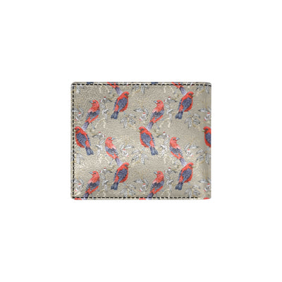 Birds Pattern Print Design 05 Men's ID Card Wallet