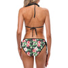 Hawaiian flower tropical leaves Bikini