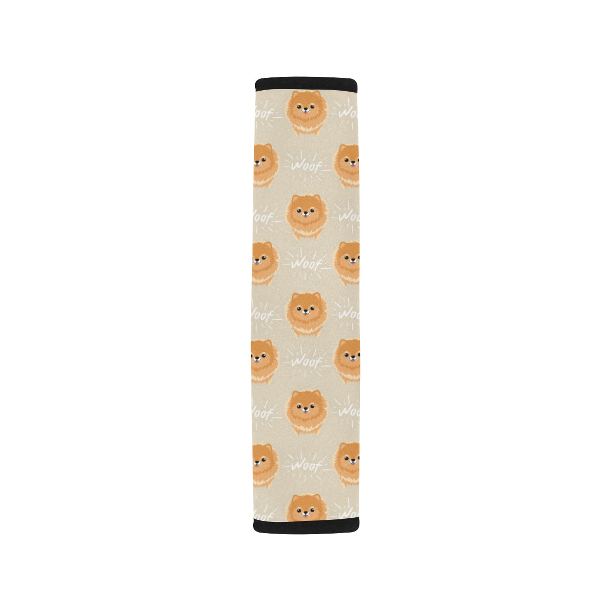 Pomeranians Pattern Print Design A04 Car Seat Belt Cover
