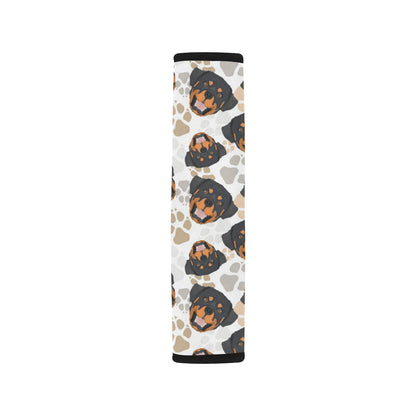 Rottweiler Pattern Print Design A03 Car Seat Belt Cover