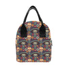 sugar skull Maxican Pattern Insulated Lunch Bag