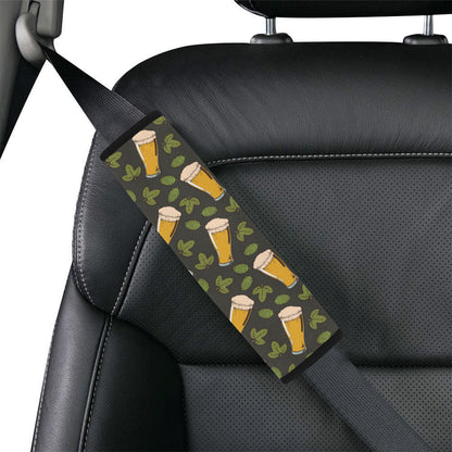 Beer Iris Pattern Print Design 02 Car Seat Belt Cover