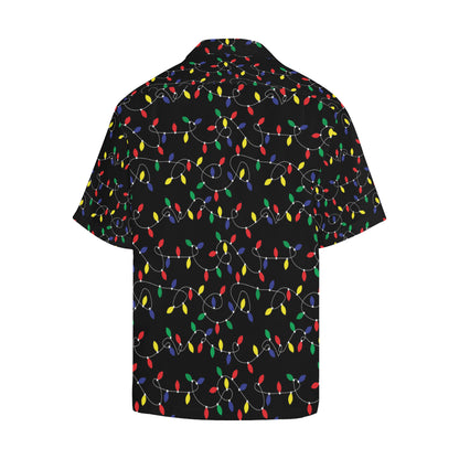 Christmas Light Pattern Print Design 04 Men's Hawaiian Shirt