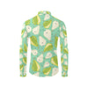 Pear Pattern Print Design PE04 Men's Long Sleeve Shirt