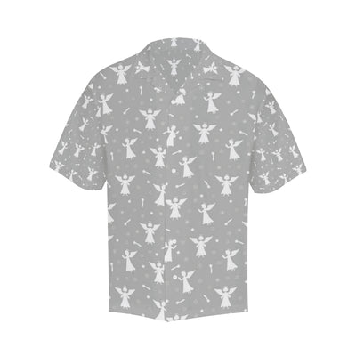 Angel Pattern Print Design 03 Men's Hawaiian Shirt