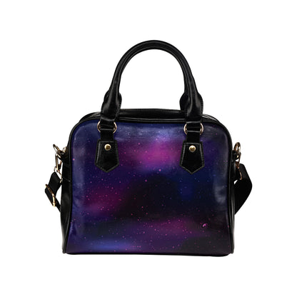 Night sky Pattern Print Design A04 Shoulder Handbag