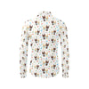 Chihuahua Pattern Print Design 06 Men's Long Sleeve Shirt