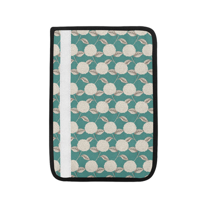 Hydrangea Pattern Print Design HD03 Car Seat Belt Cover