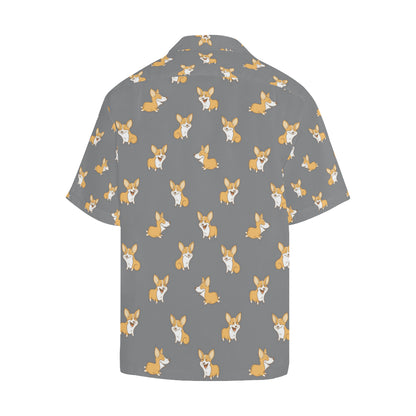 Pembroke Welsh Corgis Pattern Print Design A02 Men's Hawaiian Shirt