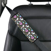 Donut Unicorn Pattern Print Design DN09 Car Seat Belt Cover