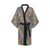 Bohemian Pattern Print Design 05 Women's Short Kimono