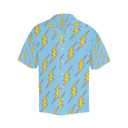 Lightning Thunder Pattern Print Design 02 Men's Hawaiian Shirt