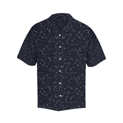 Constellation Pattern Print Design 03 Men's Hawaiian Shirt