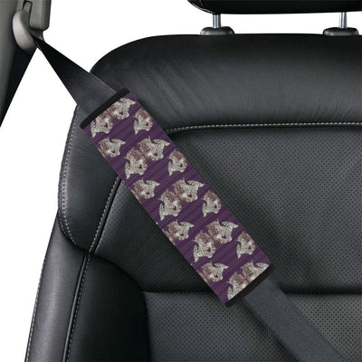Leopard Pattern Print Design 01 Car Seat Belt Cover