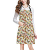 Butterfly Pattern Print Design 02 Apron with Pocket