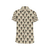 Platypus Pattern Print Design A03 Men's Short Sleeve Button Up Shirt