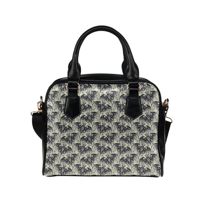 Bat Tribal Pattern Print Design 06 Shoulder Handbag