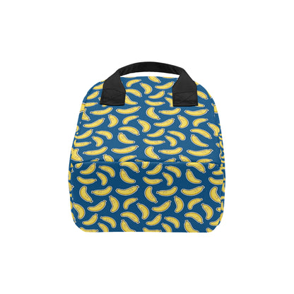 Banana Pattern Print Design BA03 Insulated Lunch Bag