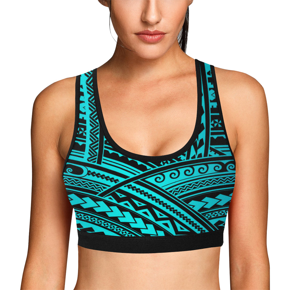 Polynesian Tribal Sports Bra