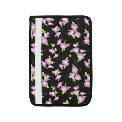 Morning Glory Pattern Print Design MG02 Car Seat Belt Cover