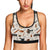 Equestrian Equipment Print Pattern Sports Bra