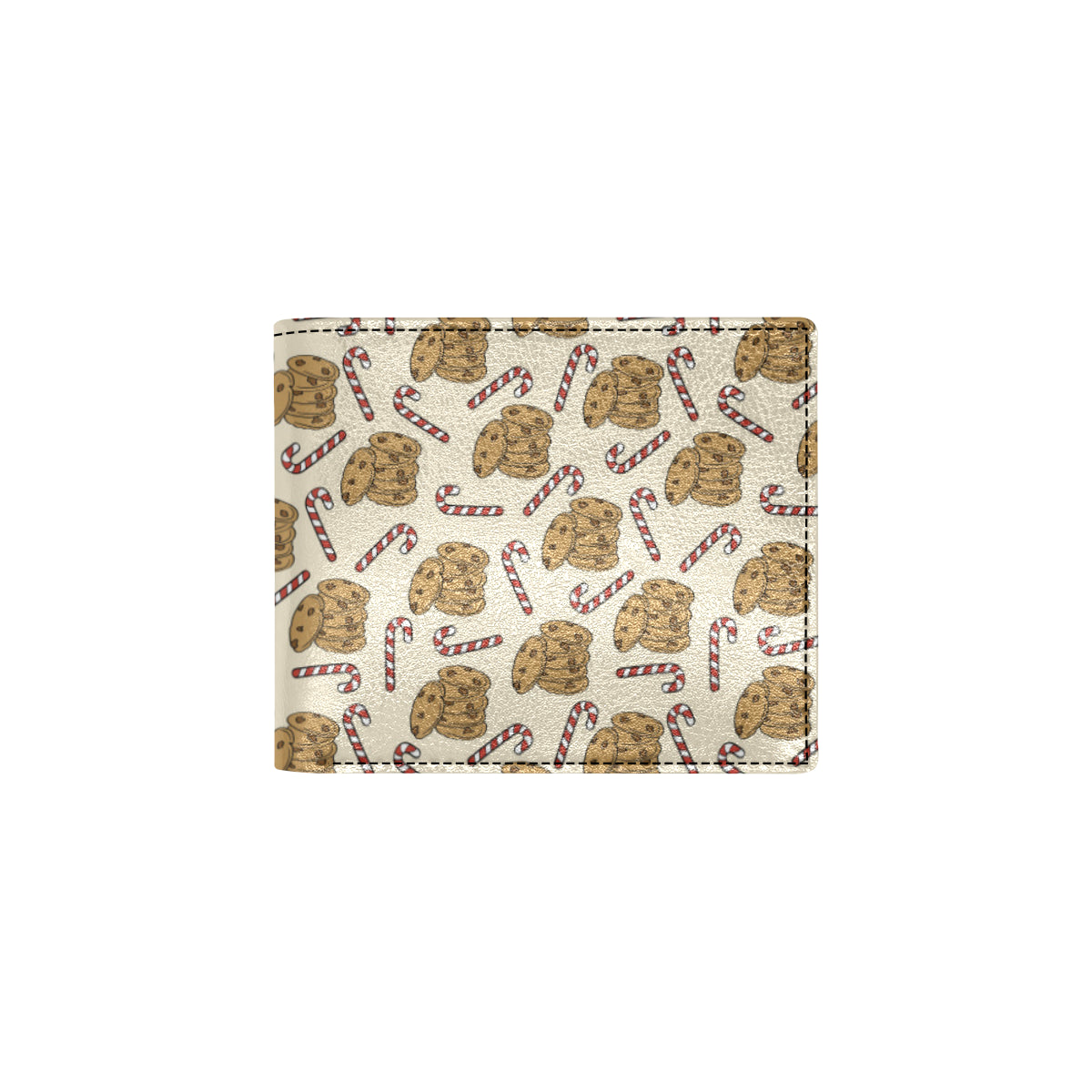Cookie Pattern Print Design 04 Men's ID Card Wallet