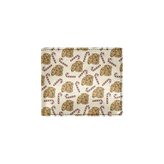 Cookie Pattern Print Design 04 Men's ID Card Wallet