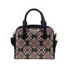 Medallion Pattern Print Design 01 Shoulder Handbag