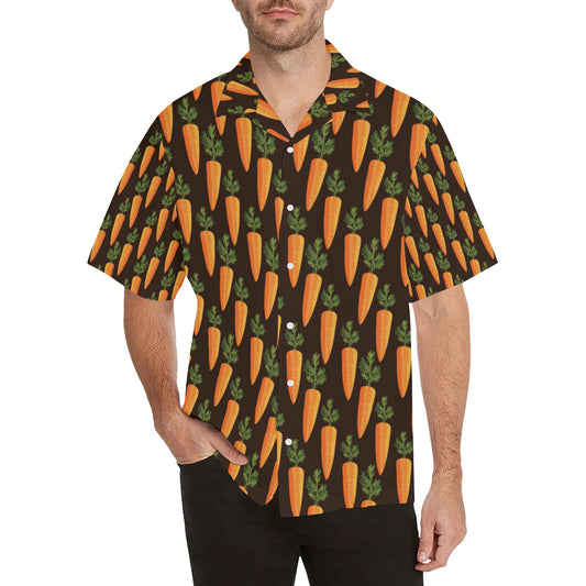 Carrot Pattern Print Design 06 Men's Hawaiian Shirt