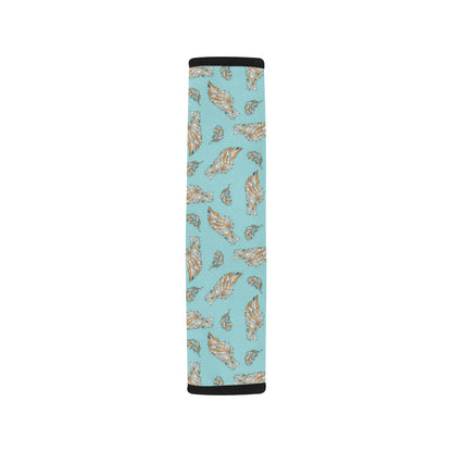 Angel Wings Pattern Print Design 03 Car Seat Belt Cover