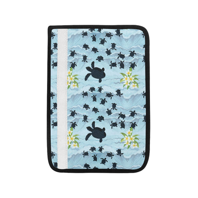 Sea Turtle Pattern Print Design T011 Car Seat Belt Cover