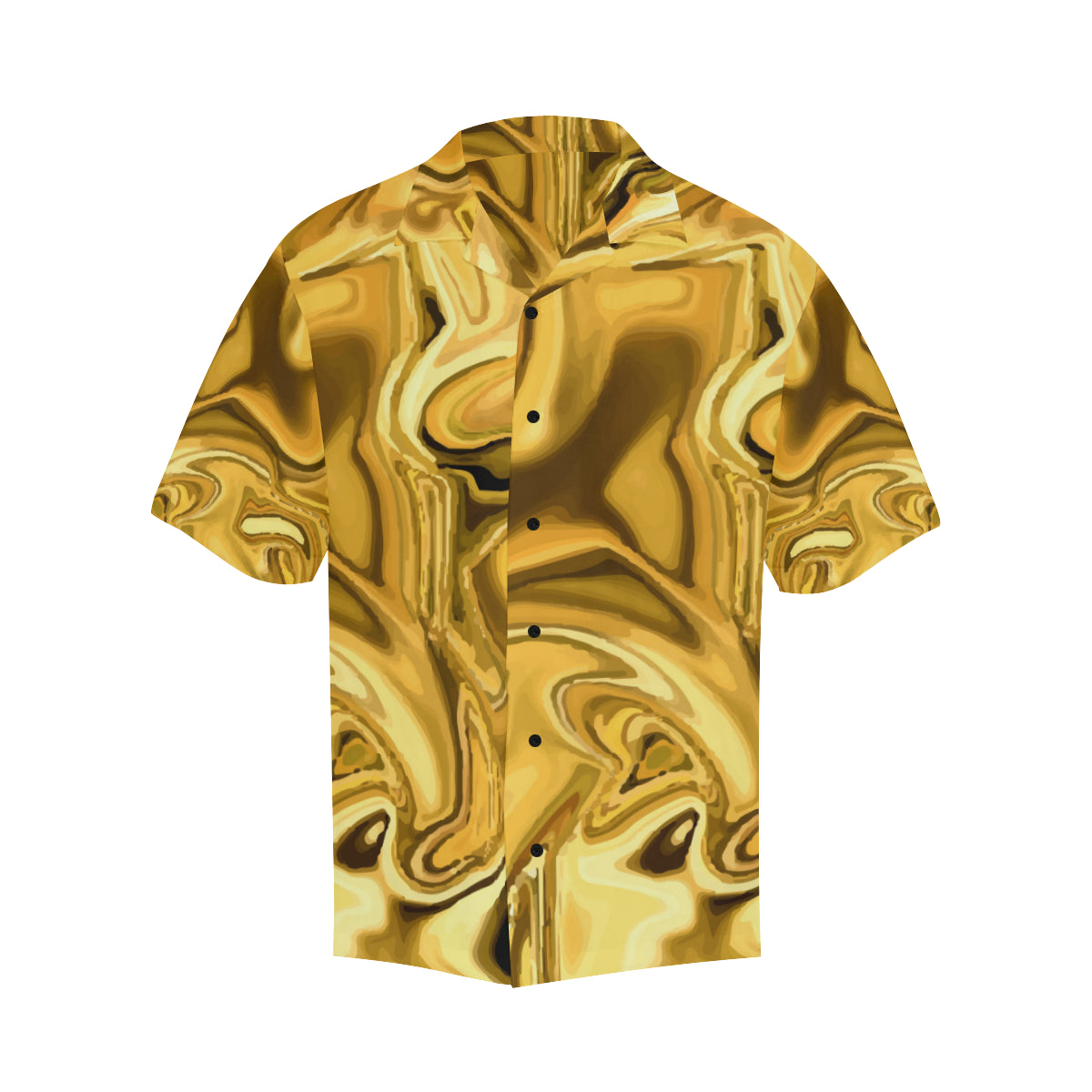 Liquid Pattern Print Design 03 Men's Hawaiian Shirt