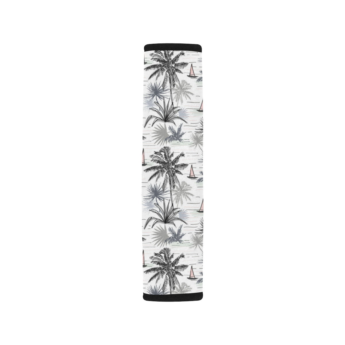 Pacific island Pattern Print Design A04 Car Seat Belt Cover