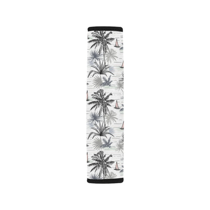 Pacific island Pattern Print Design A04 Car Seat Belt Cover