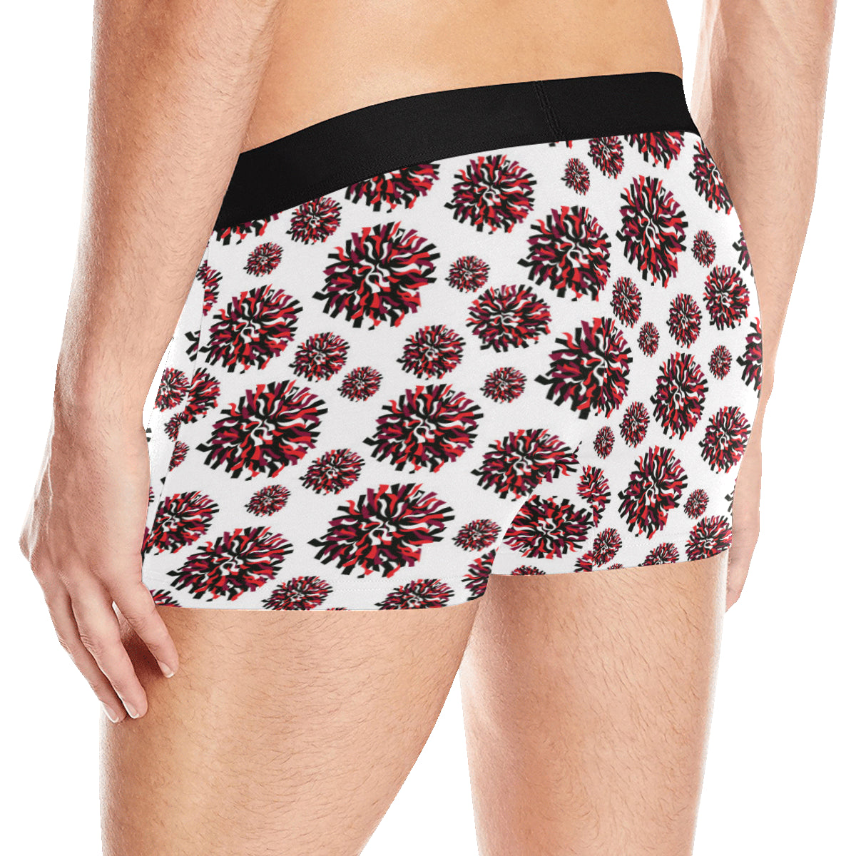 Cheerleader Pattern Print Design 01 Men's Boxer Briefs