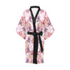 Bird Of Paradise Pattern Print Design BOP011 Women Kimono Robe