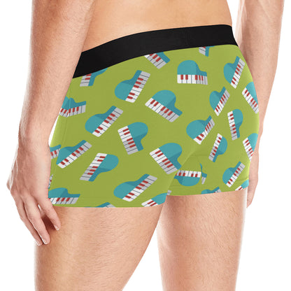 Piano Pattern Print Design 03 Men's Boxer Briefs