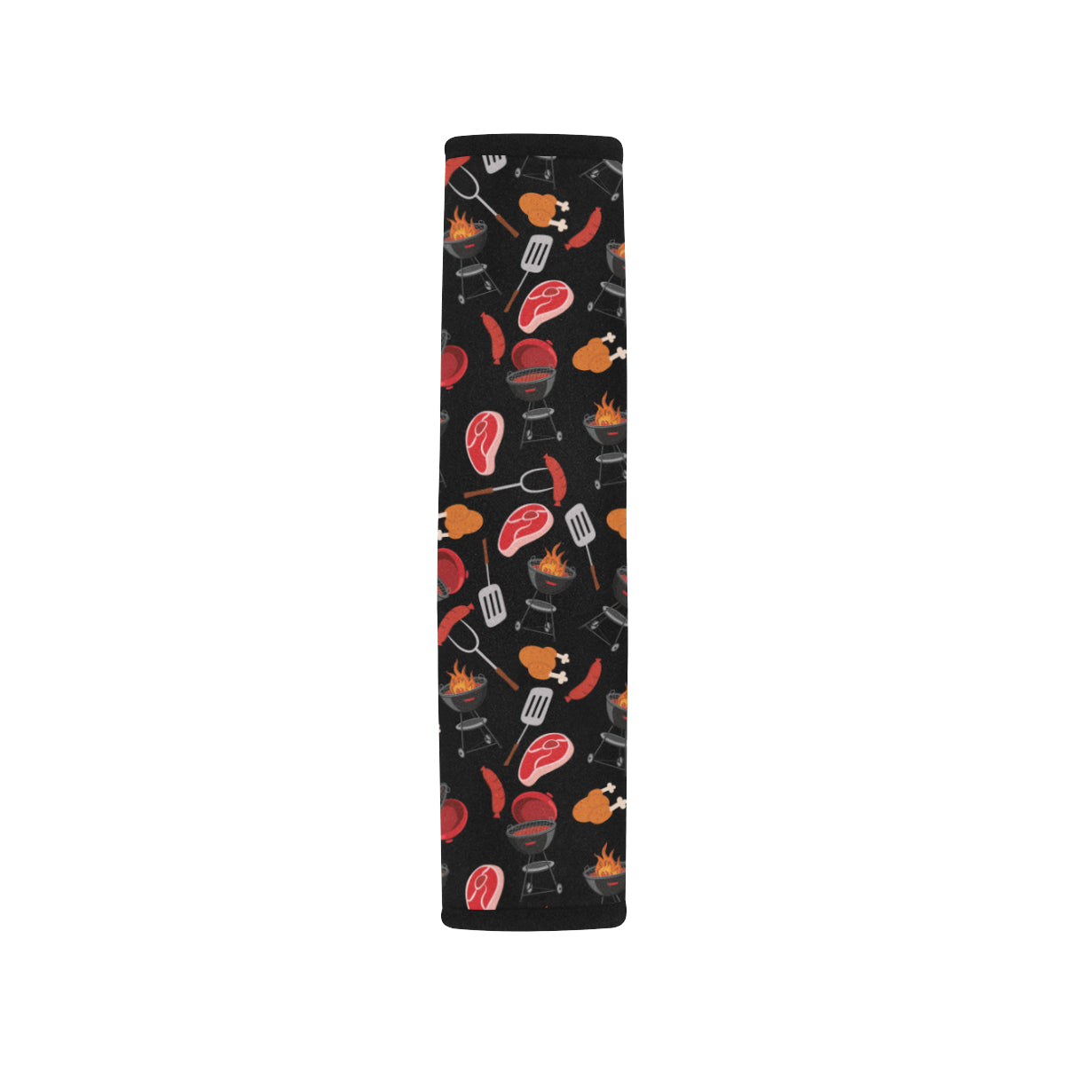 Barbecue Pattern Print Design 04 Car Seat Belt Cover