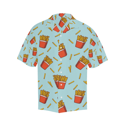 French Fried Pattern Print Design 02 Men's Hawaiian Shirt