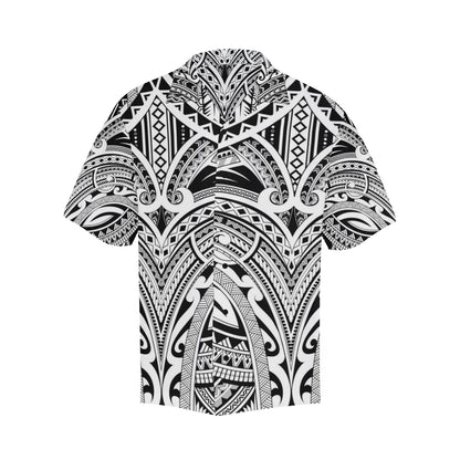 Maori Pattern Print Design 06 Men's Hawaiian Shirt