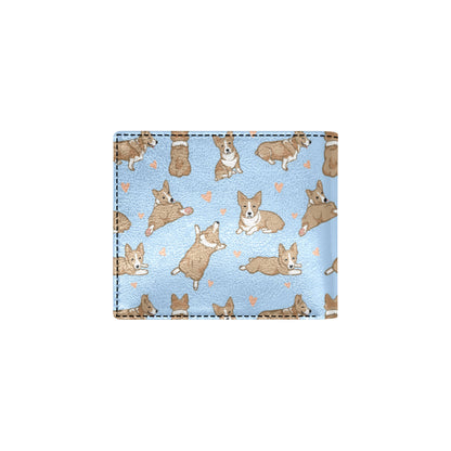 Pembroke Welsh Corgis Pattern Print Design A05 Men's ID Card Wallet