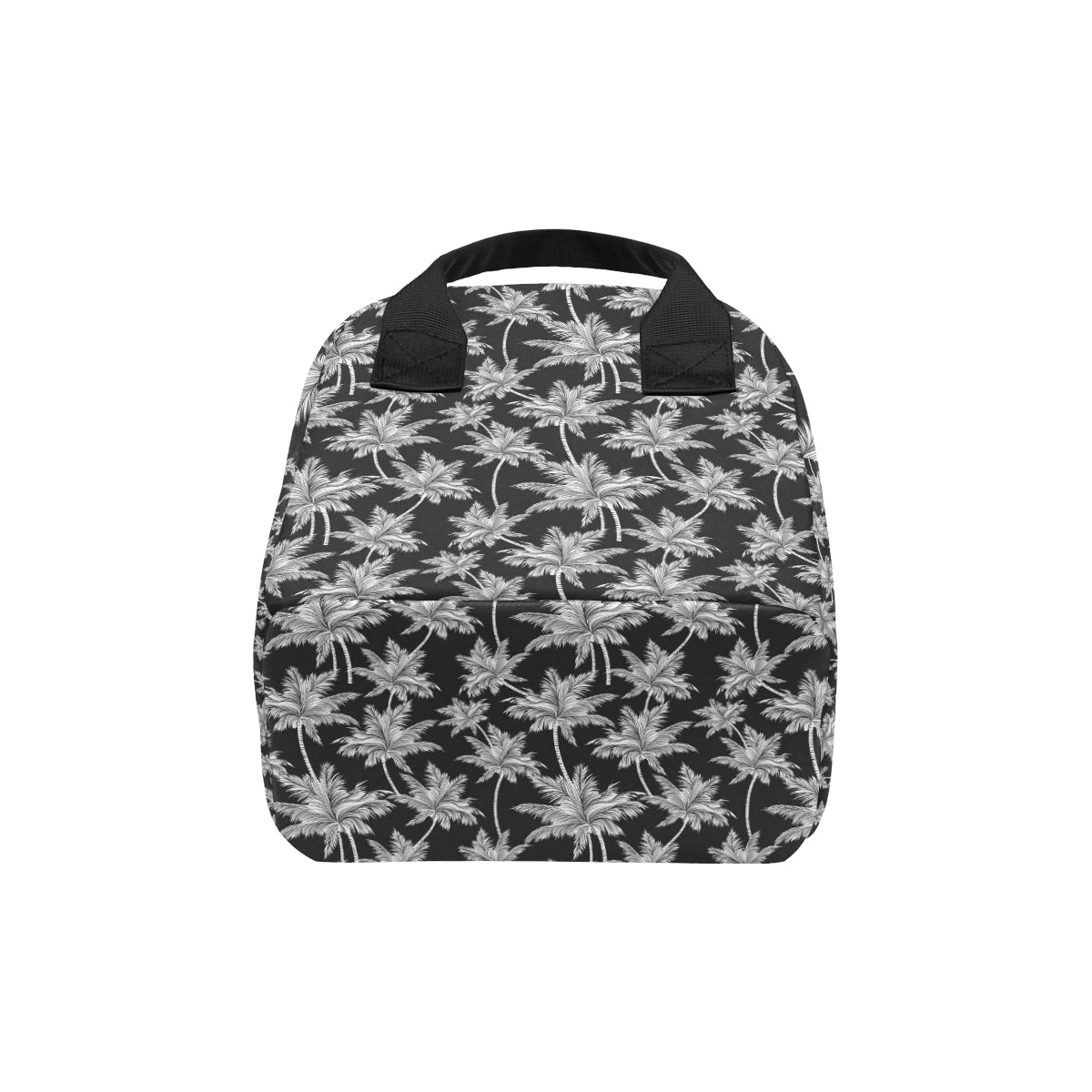 Palm Tree Pattern Print Design PT03 Insulated Lunch Bag